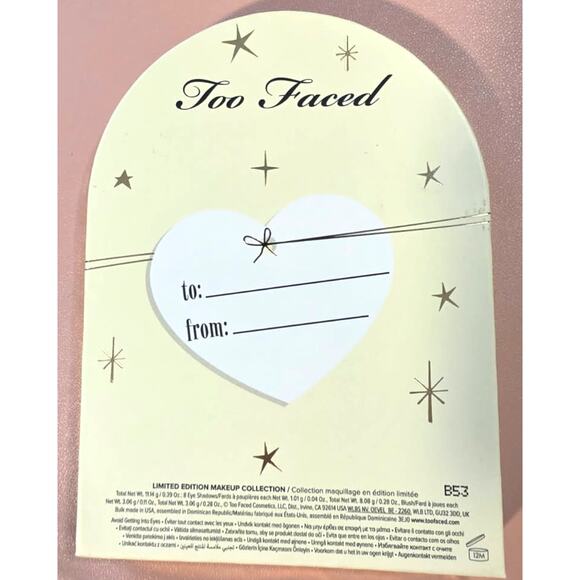 Too Faced Let It Snow Globes GINGERBREAD Palette / New no box - Picture 4 of 5